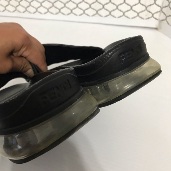 Fendi FX1311 Black Slide Sandals - Men’s Size 8 main image 4